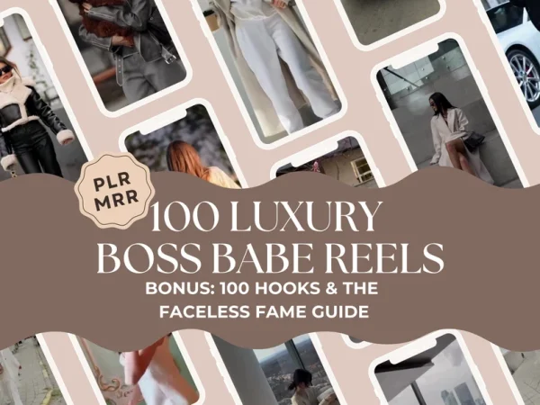 100 Luxury Boss Babe Reels Bundle